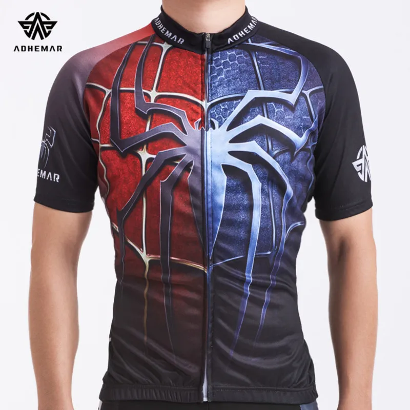 Adhemar traspirante cycling jersey estate da corsa abbigliamento ciclismo jersey a maniche corte asciugatura rapida abbigliamento sportivo camicia