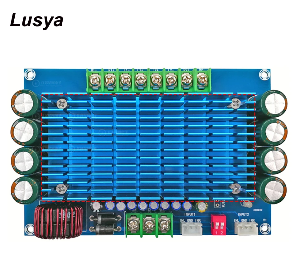 

XH-M180 TDA7850 DC 12V 50W*4 Switchable Channel Super Power Audio Amplifier Board for Car G1-011