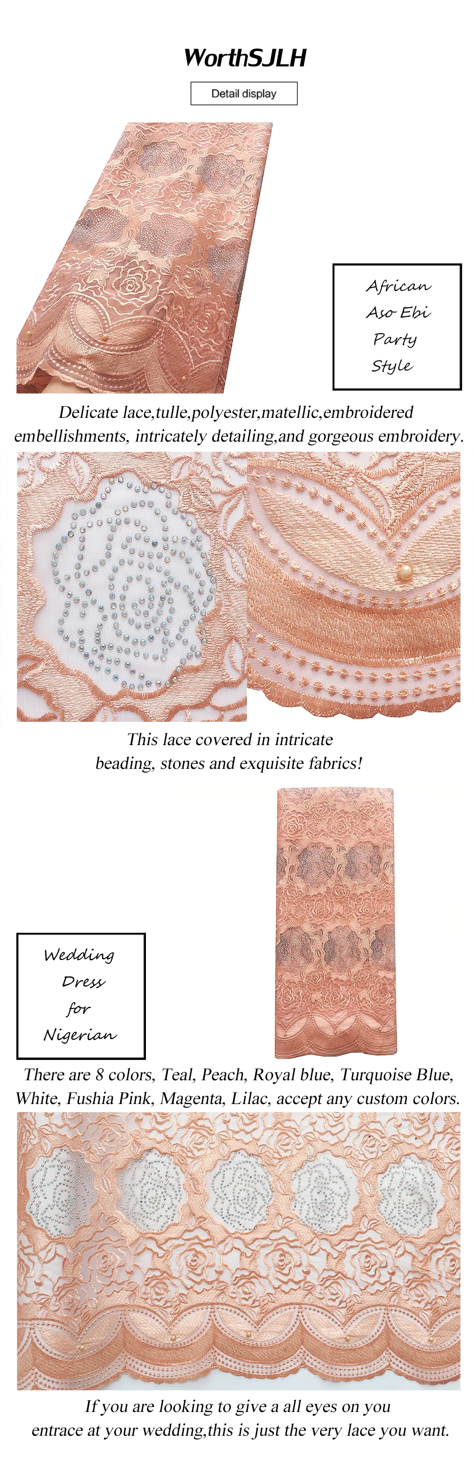 French Lace Fabric
