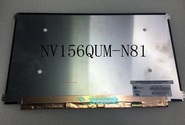 

Free Shipping NEW NV156QUM-N81 NV156QUM N81 IPS Marix for Laptop 15.6" 3840X2160 eDP LCD Display LED Screen