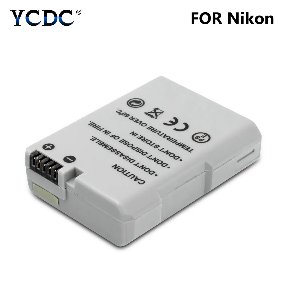 YCDC EN EL14A 53x38x14 мм 7 2 V 1230 мА/ч литий ионный аккумулятор Перезаряжаемые акумуляторная