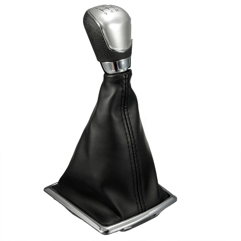 

Durable With Dust Cover Easy Install Vehicle Supplies Gear Shift Knob 5 Speed Replacement Direct Fit For Focus