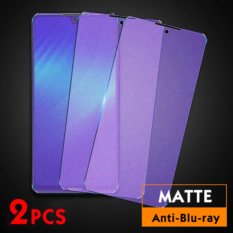 2 шт./лот матовое закаленное стекло для Huawei Honor Play 10 8x max Защита экрана honor play