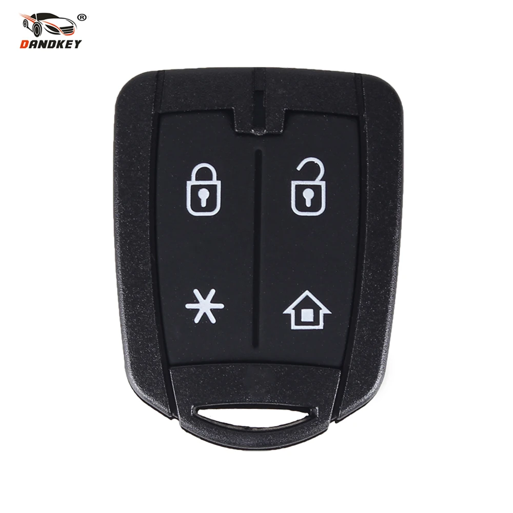 

Dandkey New Repalcement Car Key Case for Brazil Positron Alarm 4 Button Remote Key Cover Shell Auto Parts