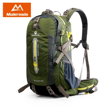 Maleroads Rucksack Camping Hiking Backpack Sports Bag Outdoor Travel Backpack Trekk Mountain Climb Equipment 40 50L