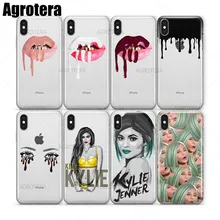 Чехлы для телефонов Agrotera Kylie Jenner помада Губы косметика