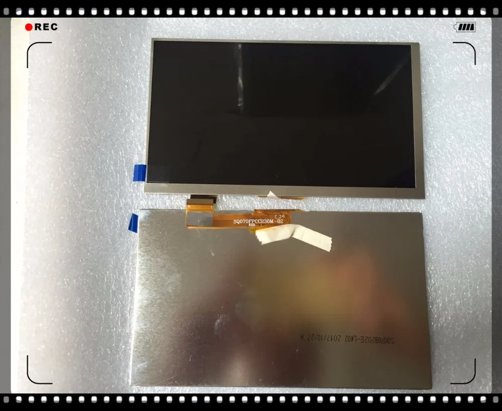 New LCD Screen Panel for Changhong H702-3G new authentic version 4GB SQ070FPCC230M-02 30pin LCD internal display screen