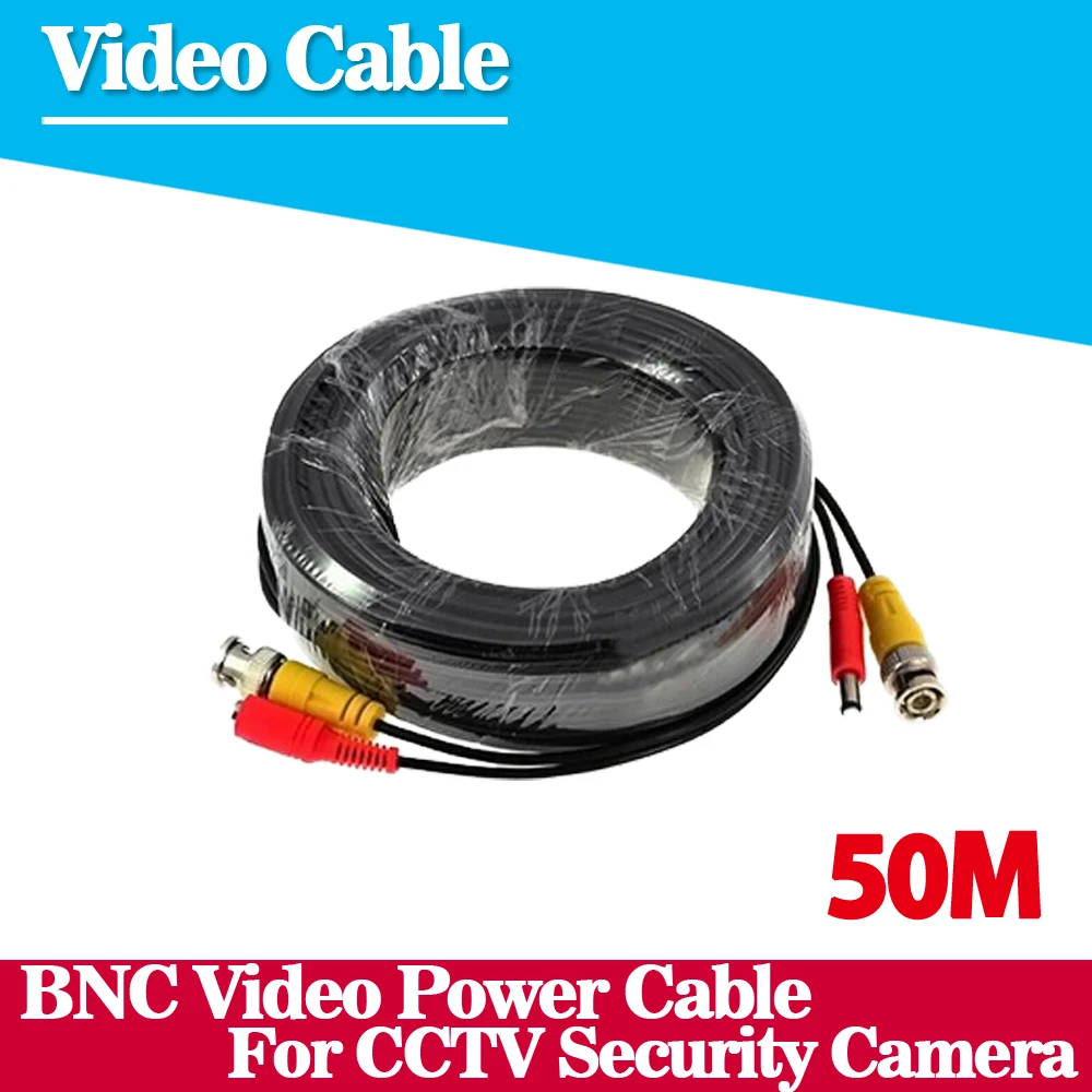 bilder für 50 mt cctv video stromkabel hochwertige bnc + dc stecker für cctv überwachungskamera freie verschiffen bilder für 50 mt cctv video stromkabel hochwertige bnc + dc stecker für cctv überwachungskamera freie verschiffen