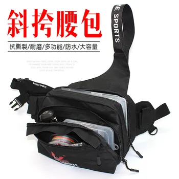 

Fishing Tackle Bag ABU GARCIA Waterproof Pockets Waist Shoulder Reel Lure Bags