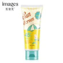 Facial Sunscreen Cream SPF45+ Isolation UV Sunblock Body Sunscreen Concealer Water Resistant Sunscreen Cosmetics