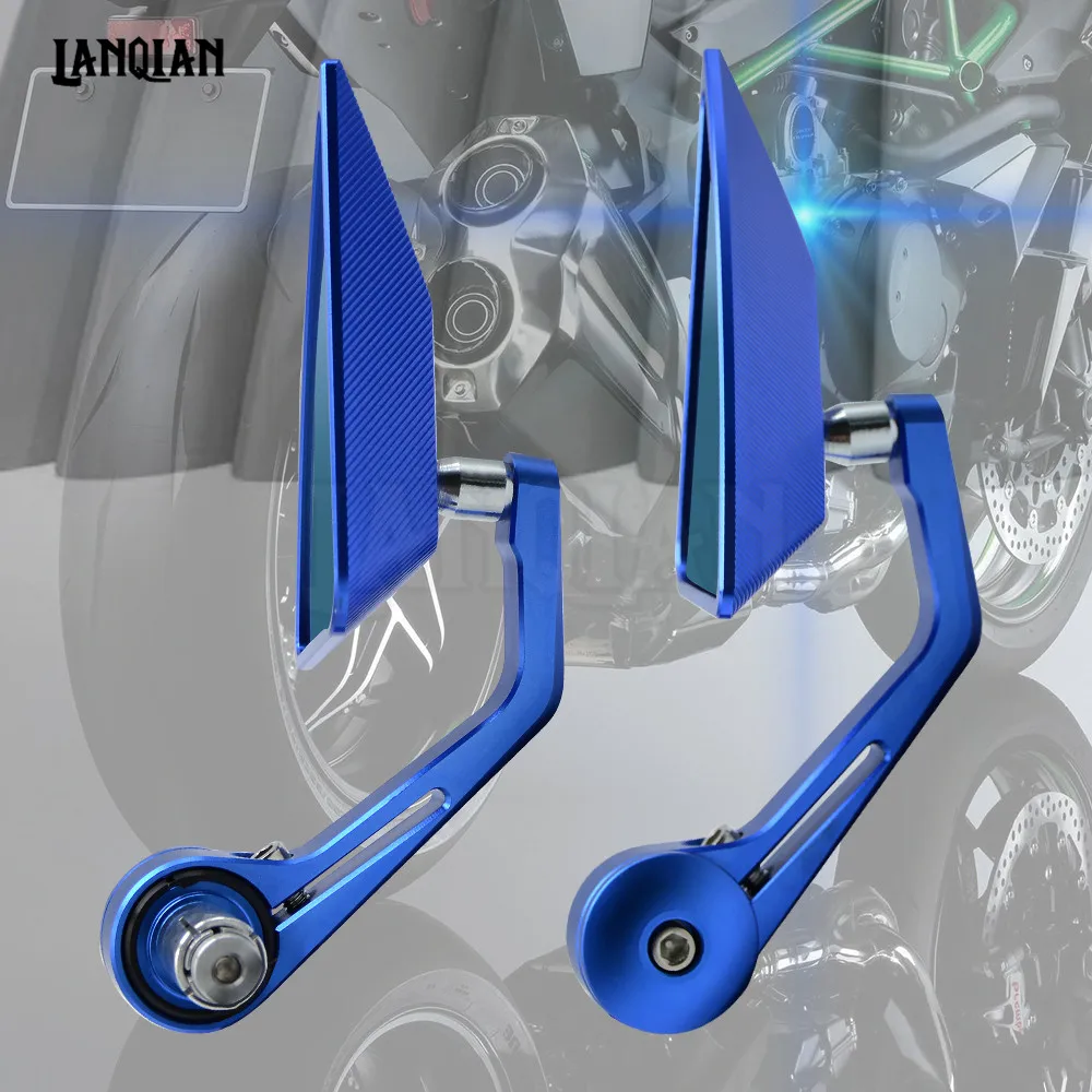 

7/8" Accessories Motorcycle Rearview Mirror Round Handle Bar End Mirror Rear Side Mirro for SUZUKI DRZ400S/S 00-15 DR250R 96-00