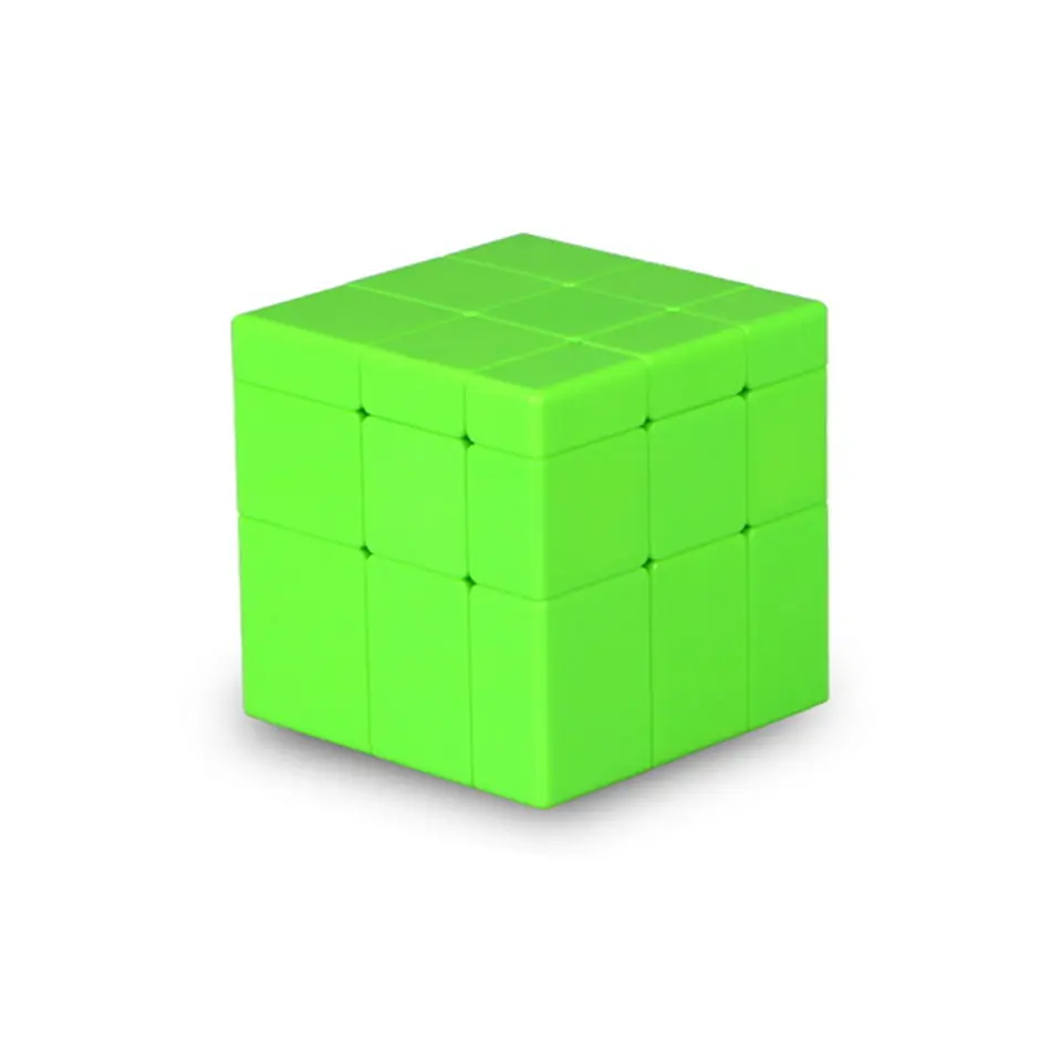Qiyi 3x3 кубик рубика зеркальный куб 3x3x3 QiYi зеркальный волшебный куб 3 слоя скоростной куб профессиональные головоломки игрушки для детей Детские Подарочные игрушки