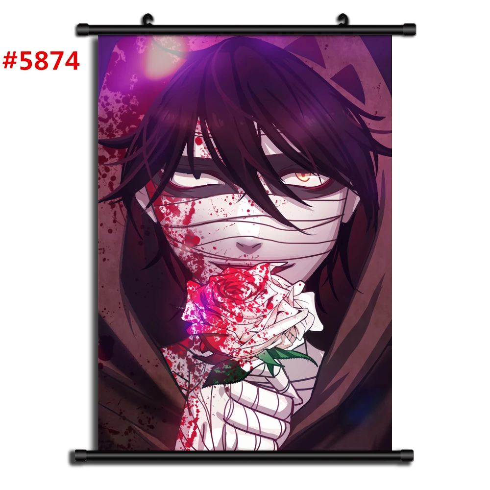 Satsuriku no Tenshi Angels Of Death Аниме Манга настенный плакат свиток - Цвет: 5874