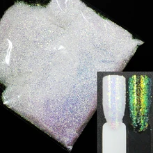 30 г~ 500 г, 0,4 мм переливчатая радуга цвет блестит порошок хромовые пигменты пыли для ногтей, тела, тату-искусства, макияжа