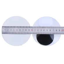 With Self adhesive 2PCS Very Large size 10CM Round Design Plastic Movable doll Eyes Googly Eyes
