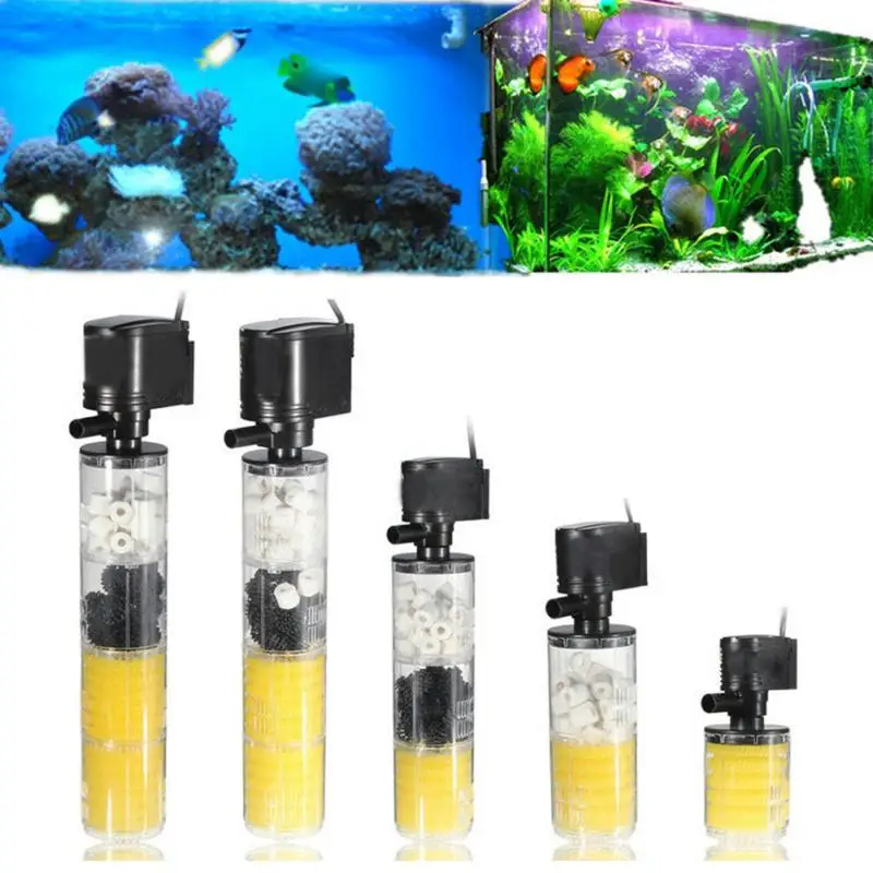 Super aquarium filter, filter for aquarium + Air Pump air oxygen