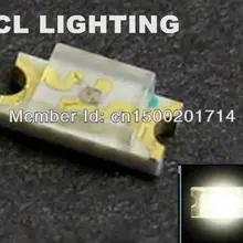 Лидер продаж 1206 белый светодиод SMD LED 6000-6500 К 3.0-3.5 В пакет чип LED(CE& Рош