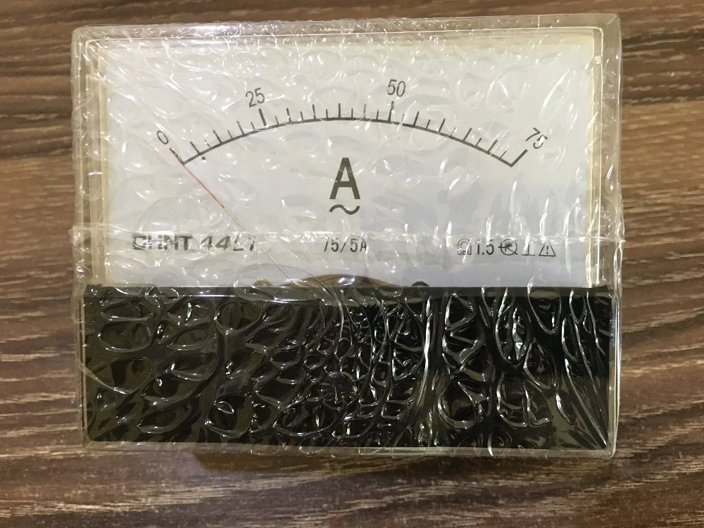 

Chint meter current meter 44L1-50/100/150/200/250/300/400/5A brand new original