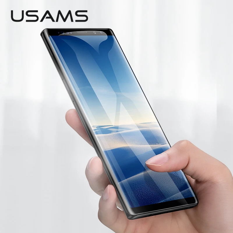 3D Surface tempered Glass for Samsung Note 9 ,USAMS Screen protector glass film for Samsung