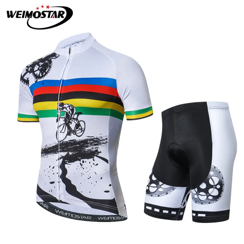 Weimostar Pro одежда для велоспорта летний комплект Мужская горного велосипеда
