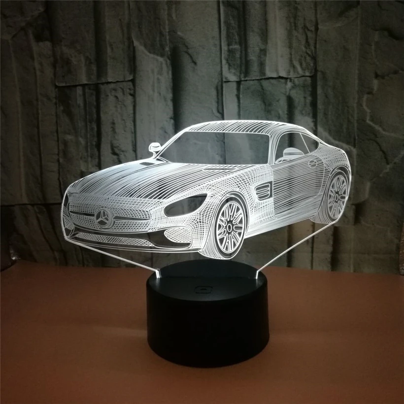 car 3D night light (7)