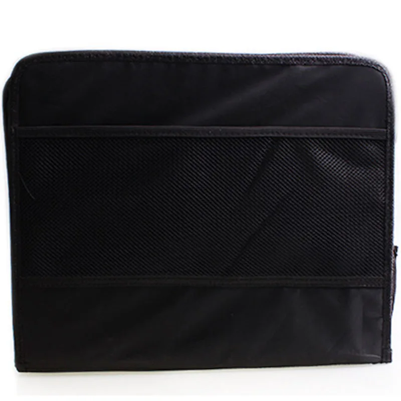 Black Laptop Computer Stand Tray Desk Table Folding Car Seat Back Storage Bag Safety Multi-function Computer Rack Car Organizer