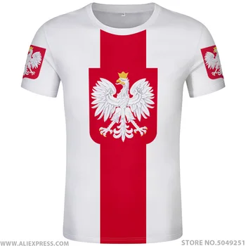 

POLAND t shirt diy free custom name number pol T-Shirt nation flag pl republic polska polish country college print photo clothes