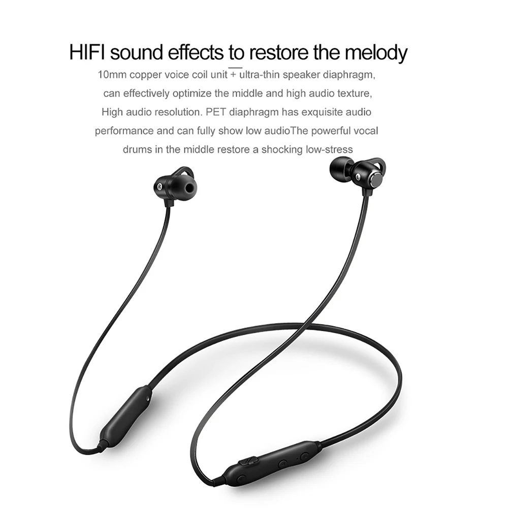 Sport Bluetooth Headset Metal Magnetic 8 Sport Bluetooth Headset Metal Magnetic 4