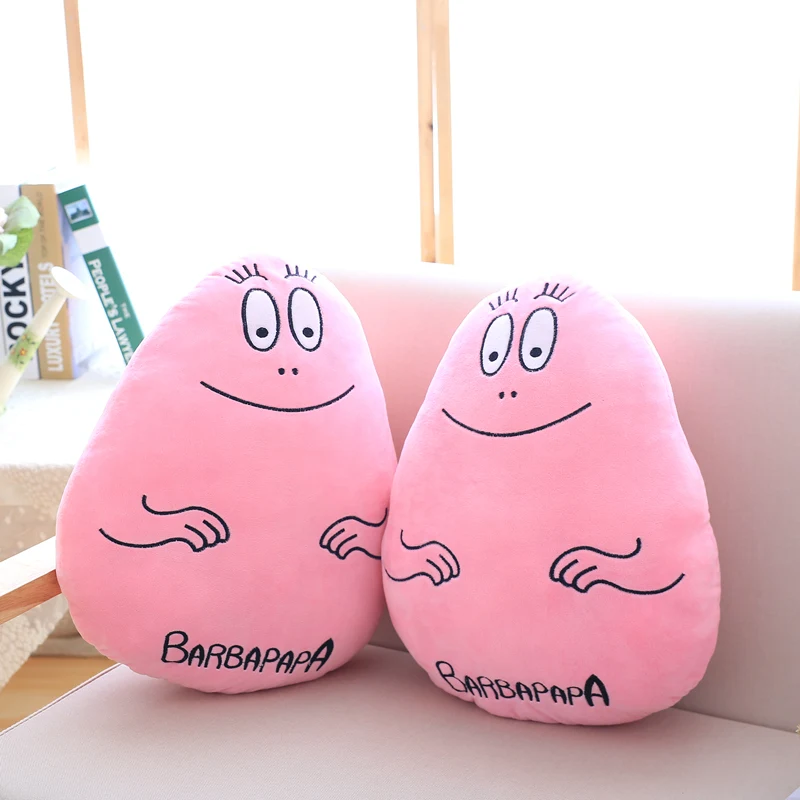 1 шт. 45 см мультфильм рисунок Barbapapa плюшевые Подушки детские мягкие плюшевые игрушки малыша Плюшевые Дети Игрушечные лошадки диван Подушки