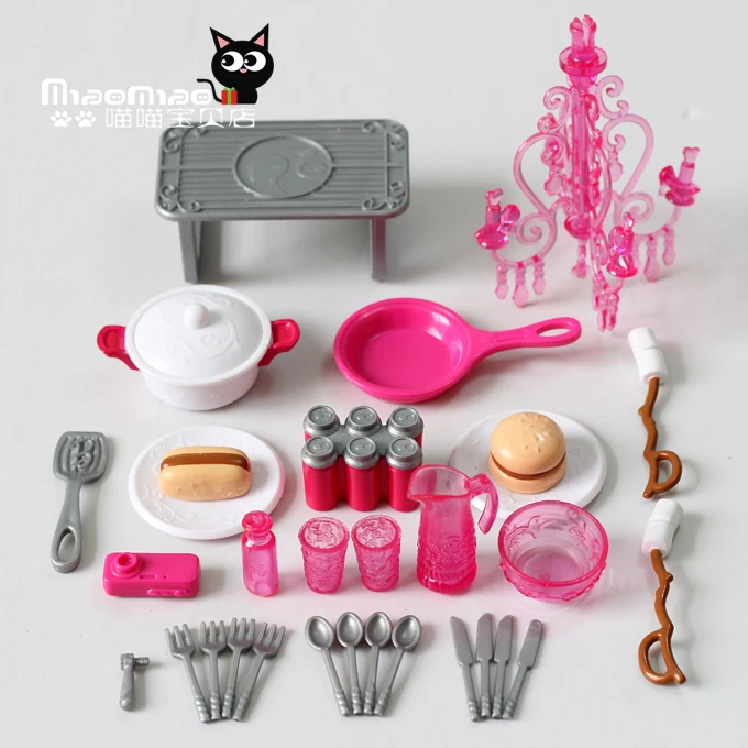 barbie doll kitchen cartoon