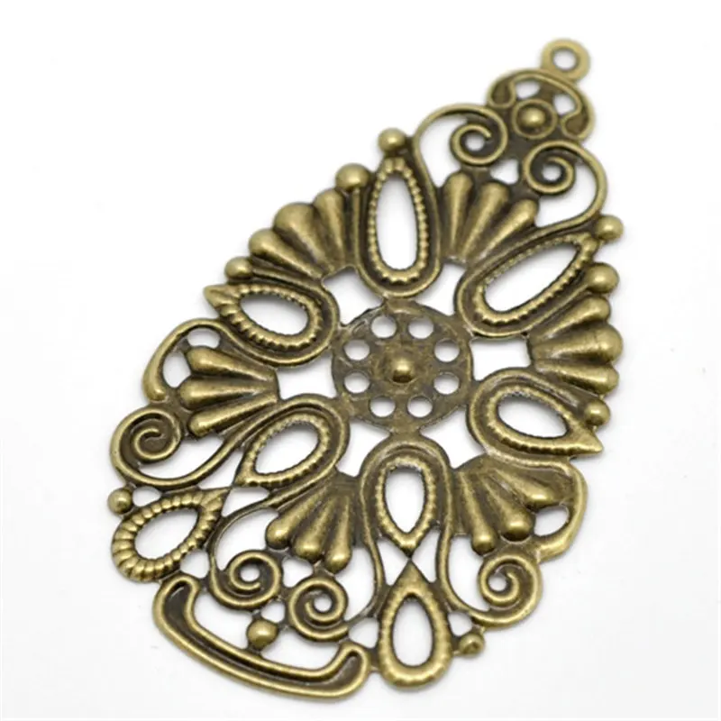 DoreenBeads 20 бронзовых подвесок/коннекторов 6 8x4 см (B15265) yiwu|jewelry lace|jewelry toothjewelry box necklace