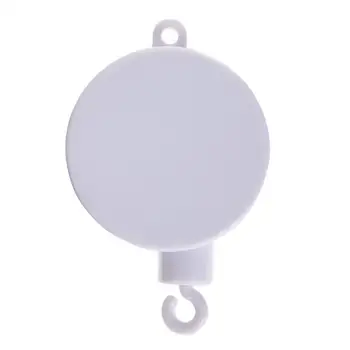 

Baby Rotating Music Box Toys White Rattles Bracket Set Baby Learning Bed Bell Toy Holder Arm Bracket Wind-up Music Box for Baby