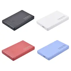 1 шт. оптические приводы случае 2,5 "жесткий диск Внешний корпус HDD диск Box Mini Case HDD корпус SATA 3,0 USB черный/белый/красный/Blu