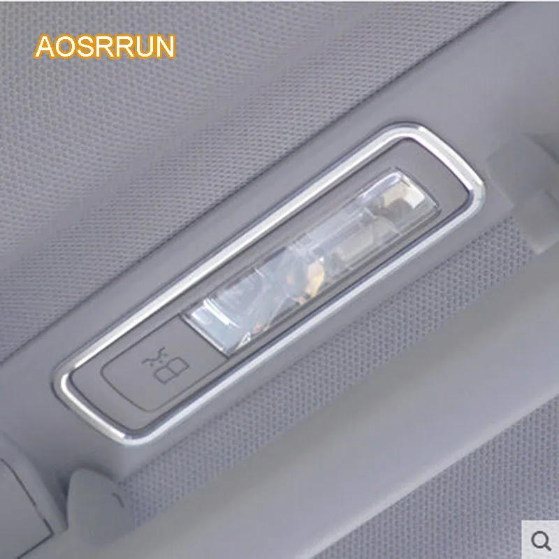 AOSRRUN автоматическая лампа для чтения декоративная крышка автомобильный купольный светильник автомобильные аксессуары для Mercedes Benz c-класс W205 C180L C200L C260L GLC