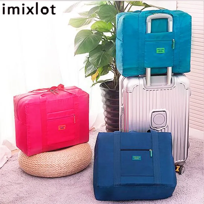 Imixlot 1 Pc Big Foldable Travel Storage Luggage Carry on Organizer