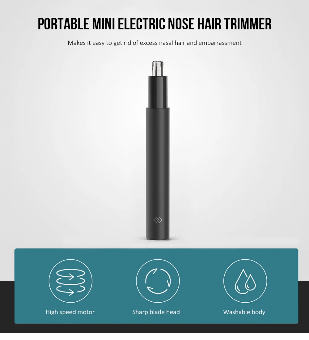 xiaomi mini electric nose hair trimmer