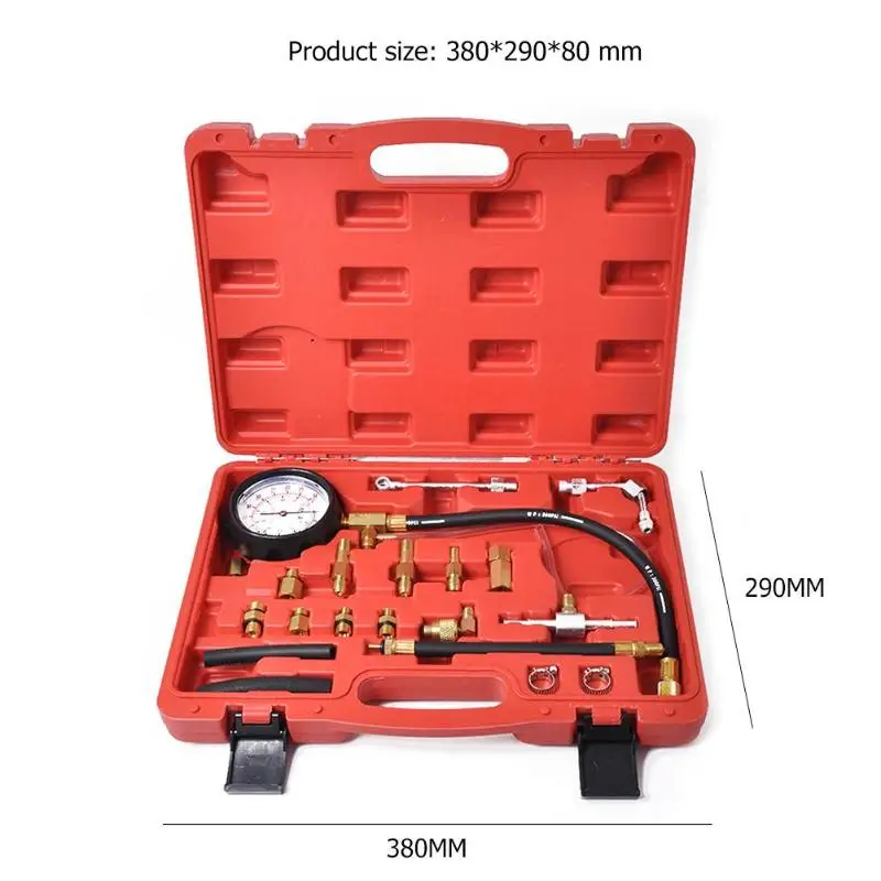TU-114, Универсальный топливный инжектор, ТНВД, измеритель давления, набор, автомобильные инструменты, датчик, набор, автоматический манометр, двигатель, тестин