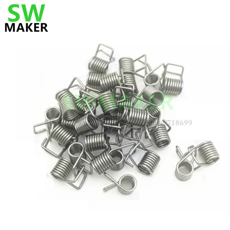 10pcs ultimaker2 slider spring timing belt tension spring synchronous