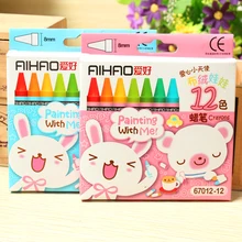 24 цвета, мелок для детей, мини Пастельная упаковка, подарочные канцелярские принадлежности, школьные принадлежности, материал escolar infantil F890