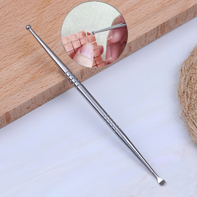 

11/13cm Stainless Steel Auricular Point Pen Ear Care Acupuncture Point Probe Beauty Ear Reflex Zone Massage Needle Detection