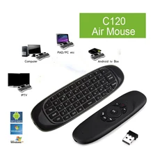 2 4Ghz Fly Air Mouse Wireless Keyboard C120 T10 gamer 3 axes Gyroscope Remote Control For