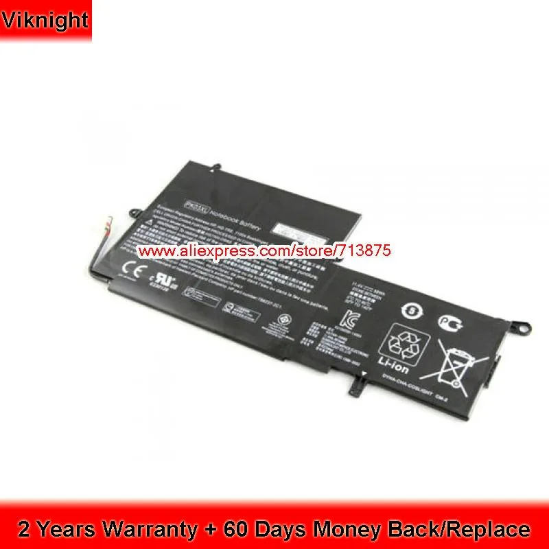 

Genuine PK03XL Laptop Battery For HP Spectre X360 789116-005 788237-2C1 TPN-Q157 11.4V 56Wh