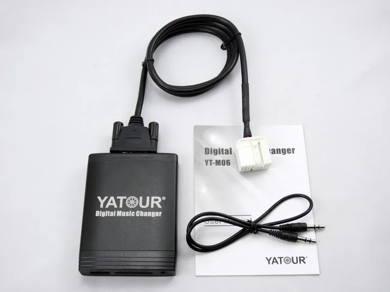 Yatour YTM06 автомобильный радиоприемник USB SD AUX цифровой интерфейс для Acura Honda Accord Civic CRV адаптер