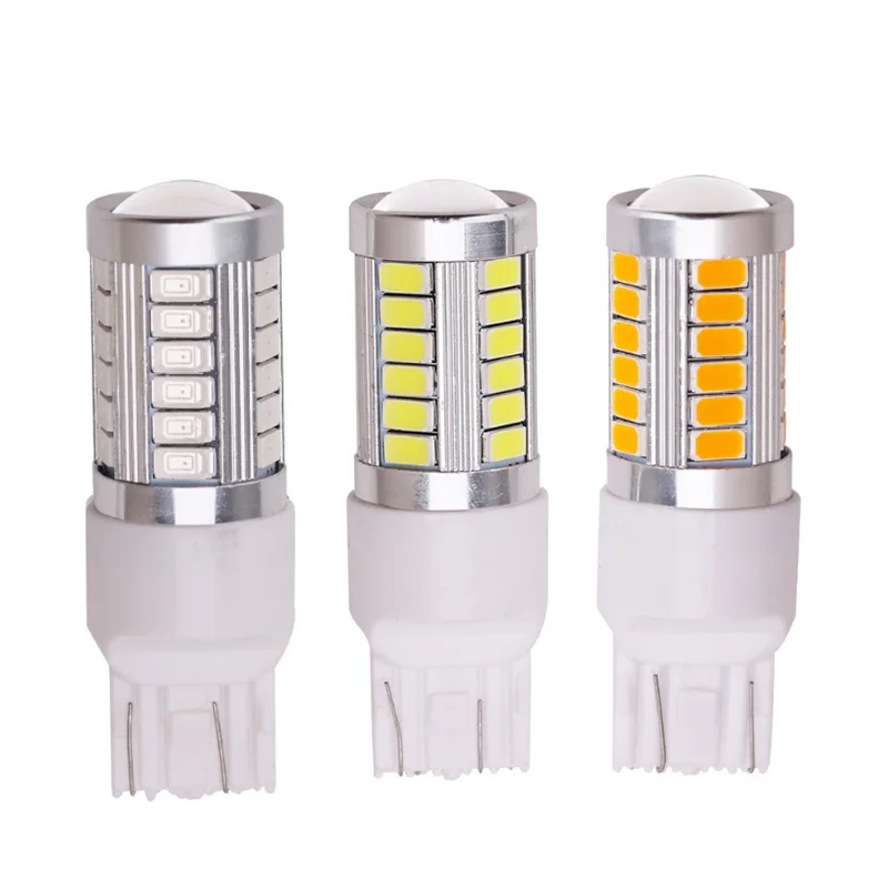 

YOUEN T20 7440 W21W 7443 W21/5W 5630 5730 SMD 12V 2.76W 8000K White Red Yellow Car Backup Reverse LED Light Bulb