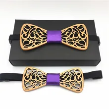 Noeud Papillon мужской галстук-бабочка из твердой древесины для мужчин, классический галстук-бабочка, креативный галстук-бабочка ручной работы из дерева, галстук-бабочка Gravata