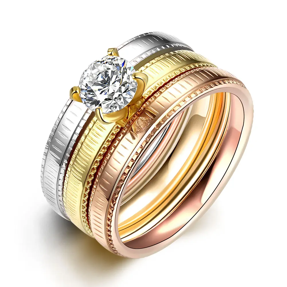 R034-A-8 Fashion titanium steel ring