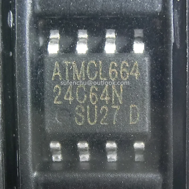 

50pcs/lot 24C64N AT24C64 AT24C64N SOP8