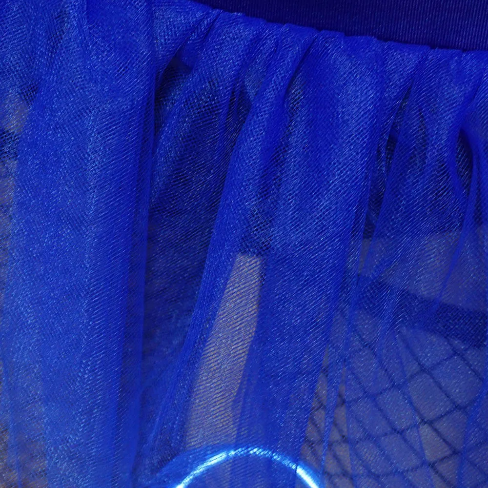 Пышная юбка Женская мода вечерние светодиодный мини-юбка-пузырь без батареи легкий сетчатый материал юбка Puszysta spódnica