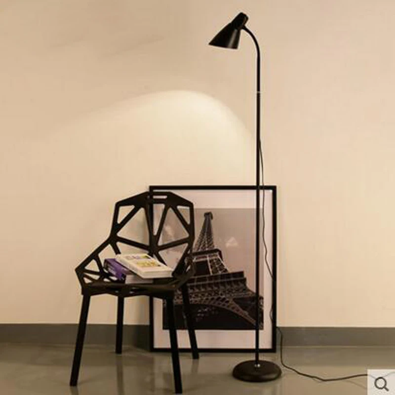 

Nordic floor lamp simple modern living room sofa floor lamp bedroom study desk vertical table lamp home led lighting fixture