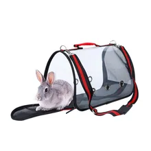 Переносная переноска для собак Сумка для переноски кошек ручка прозрачная воздухопроницаемая Сумочка Рюкзак переноска для домашних животных Сумки на одно плечо